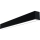 LED2 - LED loftlampe LINO LED/24W/230V 3000K/3500K/4000K sort 90 cm
