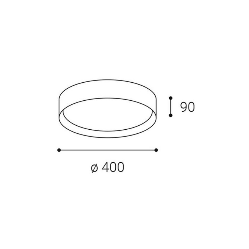 LED2 - LED loftlampe MILA LED/30W/230V 3000/4000K