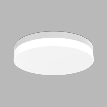 LED2 - LED Loftlampe til badeværelse YPSO LED/22W/230V 3000/4000K IP54 Ø 29 cm hvid