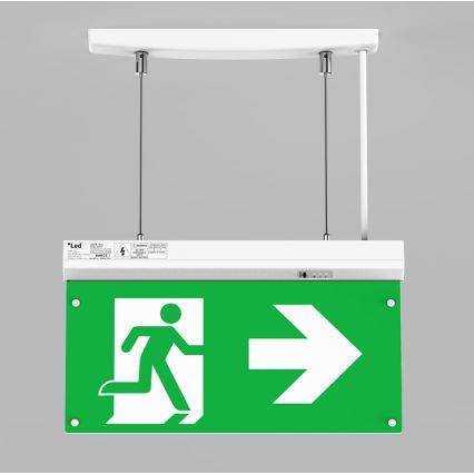 LED2 - LED nødlampe SAFE ALL LED/2W/3,6V 6000K IP40