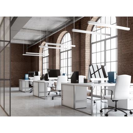 LED2 - LED-pendel med wireophæng LINO LED/24W/230V 3000K/3500K/4000K 90 cm sort