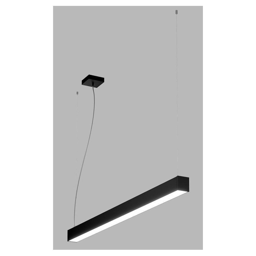 LED2 - LED pendel NOLI LED/40W/230V 3000K/3500K/4000K sort