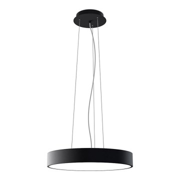 LED2 - LED-pendel på kabel MONO SLIM LED/30W/230V 2700/3000K/4000K Ø 40 cm sort
