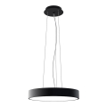 LED2 - LED-pendel på wire MONO SLIM LED/30W/230V 3000K/4000K Ø 40 cm sort