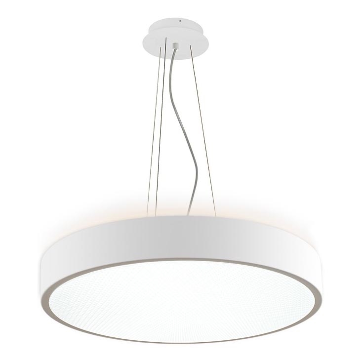 LED2 - LED pendel ROTO LED/48W/230V 2700K/3300K/4000K IP40 hvid diameter 40 cm