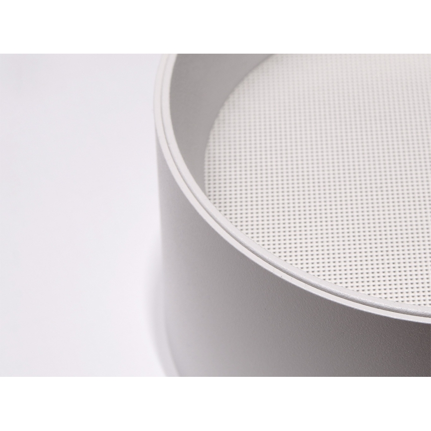 LED2 - LED-spotarmatur ZETA ON LED/8W/230V 3000/3500/4000K Ø 9 cm hvid
