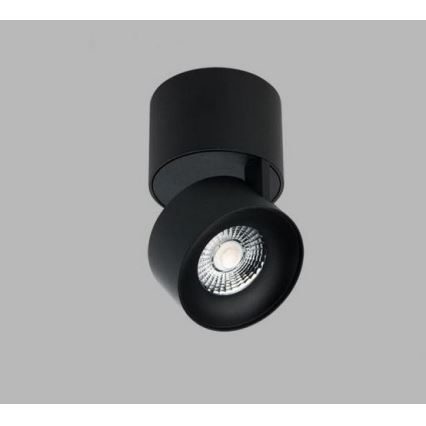 LED2 - LED spotlampe KLIP ON LED/11W/230V sort