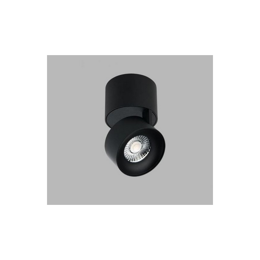 LED2 - LED spotlampe KLIP ON LED/11W/230V sort