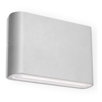 LED2 - LED Udendørs væglampe FLAT 2xLED/3W/230V IP65 3000K/4000K/5700K hvid