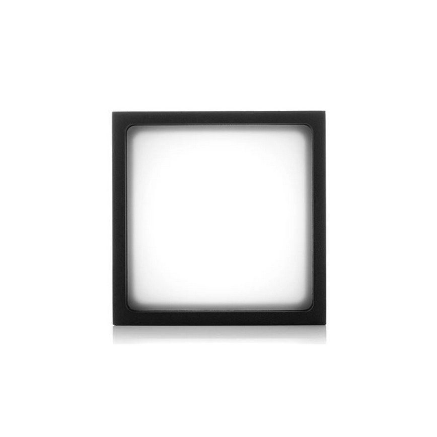 LED2 - Udendørs LED loftlampe CUBE LED/12W/230V IP54 antracitgrå