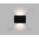 LED2 - Udendørs LED væglampe BLADE 2xLED/12W/230V IP54
