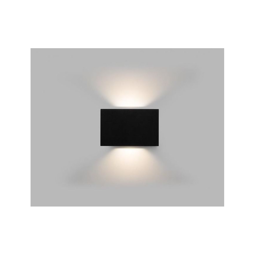 LED2 - Udendørs LED væglampe BLADE 2xLED/12W/230V IP54
