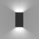 LED2 - Udendørs LED væglampe BLOCK 2xLED/3W/230V IP54
