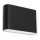 LED2 - Udendørs LED væglampe FLAT 2xLED/3W/230V IP65 3000K/4000K/5700K sort