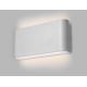 LED2 - Udendørs LED væglampe FLAT 2xLED/5W/230V IP65