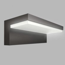 LED2 - Udendørs LED væglampe HUGO LED/9W/230V antracitgrå IP54