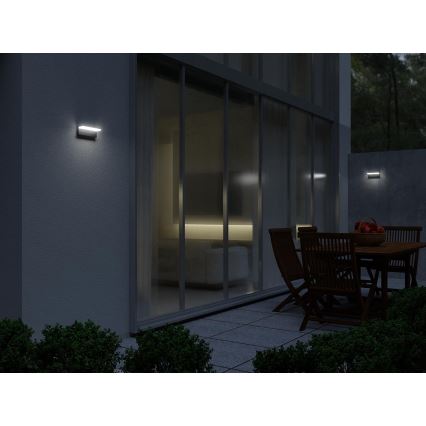 LED2 - Udendørs LED væglampe HUGO LED/9W/230V IP54 3000K/4000K