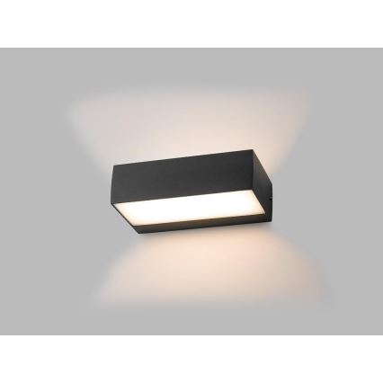 LED2 - Udendørs LED væglampe KVADER LED/9W/230V IP54