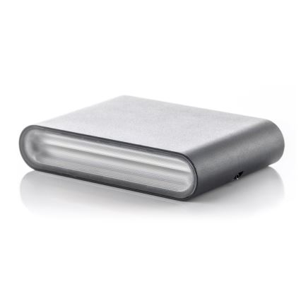 LED2 - LED Udendørs Væglampe FLAT 2xLED/3W/230V IP65 3000K/4000K/5700K sort