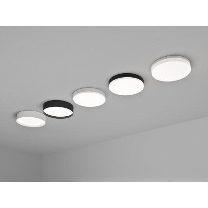 LED2 - LED Loftlampe til badeværelse YPSO LED/22W/230V 3000/4000K IP54 Ø 29 cm hvid