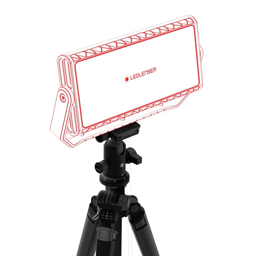 Ledlenser AF12C work - dæmpbar LED-projektør, 140 W, 230 V, IP67