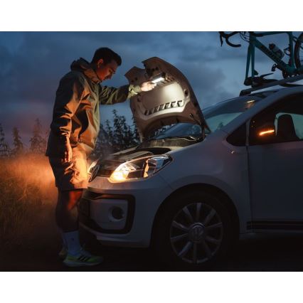 Ledlenser AF2R - Dæmpbar genopladelig LED-arbejdslampe, IP54, 1000 lm, 50 t