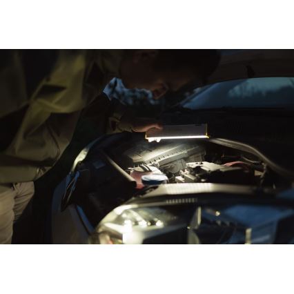 Ledlenser AF2R - Dæmpbar genopladelig LED-arbejdslampe, IP54, 1000 lm, 50 t