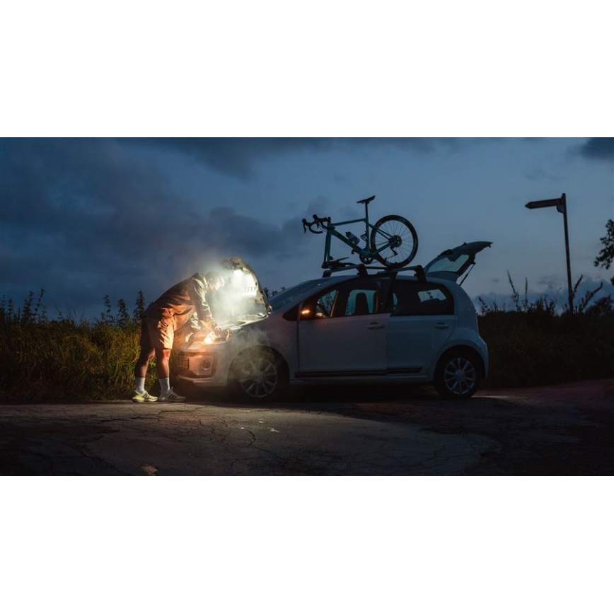 Ledlenser AF2R - Dæmpbar genopladelig LED-arbejdslampe, IP54, 1000 lm, 50 t