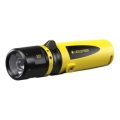 Ledlenser EX7 - dæmpbar LED-lommelygte LED/3xAA IP68 200 lm gul