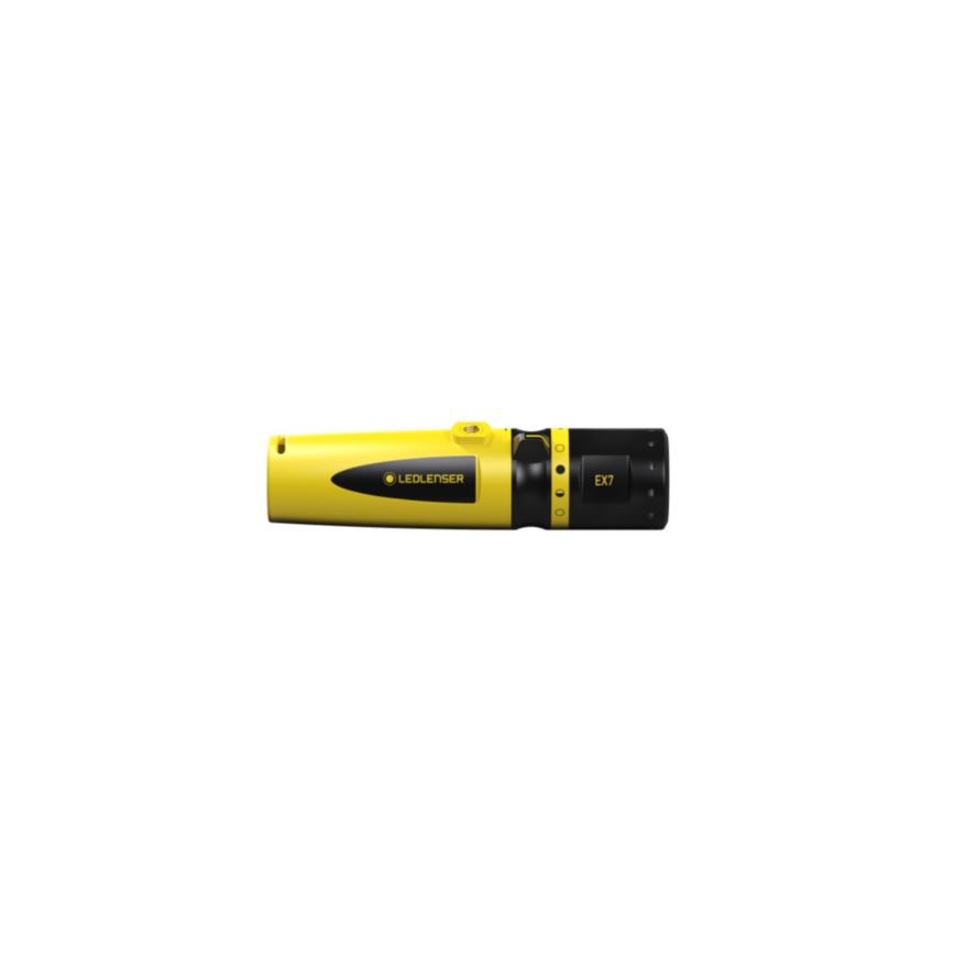 Ledlenser EX7 - dæmpbar LED-lommelygte LED/3xAA IP68 200 lm gul