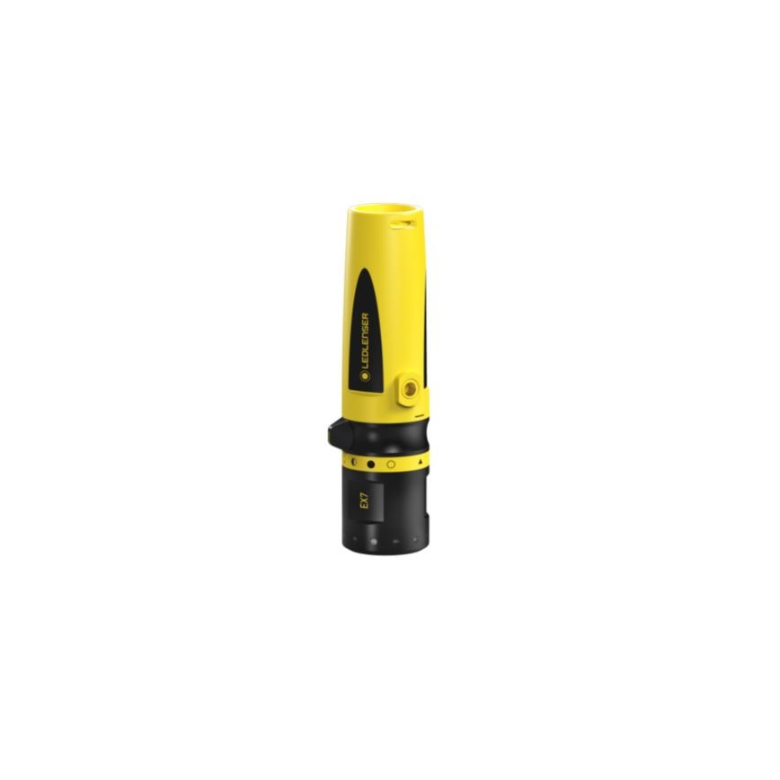 Ledlenser EX7 - dæmpbar LED-lommelygte LED/3xAA IP68 200 lm gul