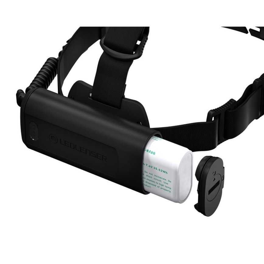 Ledlenser H19R CORE - LED-dæmpbar genopladelig pandelampe LED/4800 mAh IP67 3500 lm 20 h sort