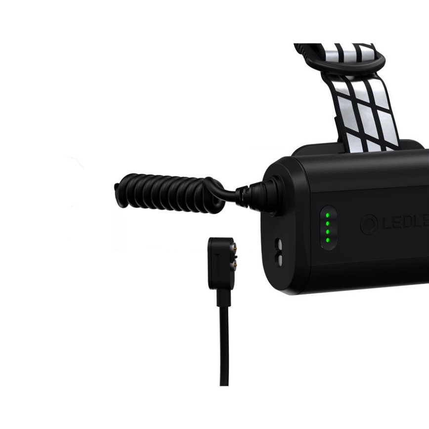 Ledlenser H19R SIGNATURE - dæmpbar genopladelig LED-pandelampe, 4800 mAh, IP68, 4000 lm, 20 t, sort