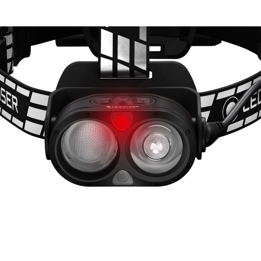 Ledlenser H19R SIGNATURE - dæmpbar genopladelig LED-pandelampe, 4800 mAh, IP68, 4000 lm, 20 t, sort