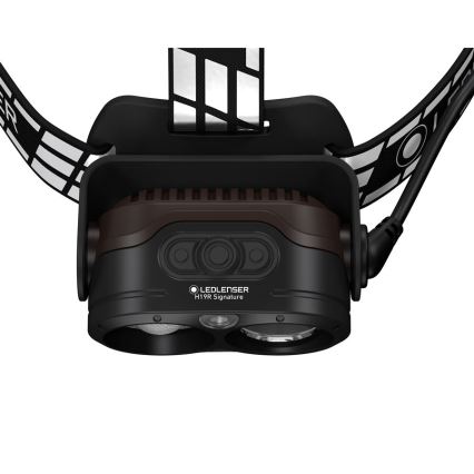 Ledlenser H19R SIGNATURE - dæmpbar genopladelig LED-pandelampe, 4800 mAh, IP68, 4000 lm, 20 t, sort