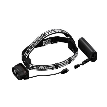 Ledlenser H19R SIGNATURE - dæmpbar genopladelig LED-pandelampe, 4800 mAh, IP68, 4000 lm, 20 t, sort