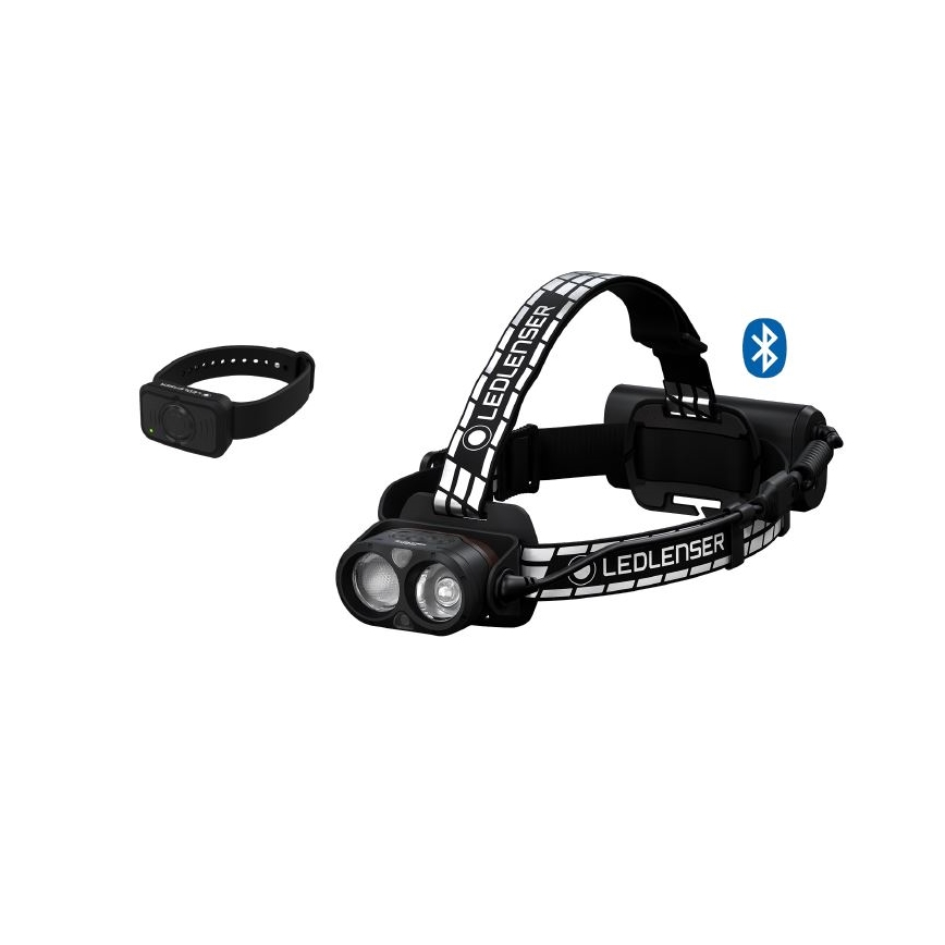 Ledlenser H19R SIGNATURE - dæmpbar genopladelig LED-pandelampe, 4800 mAh, IP68, 4000 lm, 20 t, sort