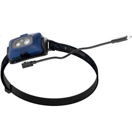 Ledlenser HF4R Core - dæmpbar genopladelig LED-pandelampe LED/1000 mAh IP68 500 lm 35 h blå