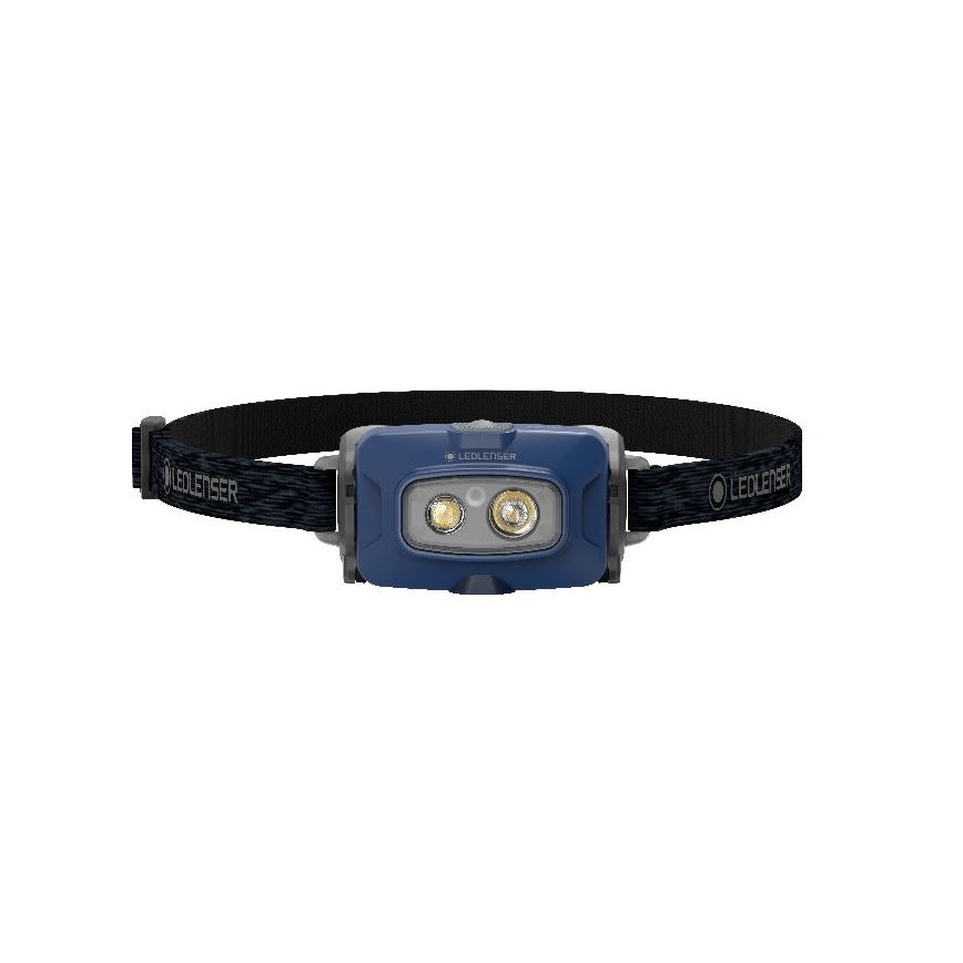 Ledlenser HF4R Core - dæmpbar genopladelig LED-pandelampe LED/1000 mAh IP68 500 lm 35 h blå