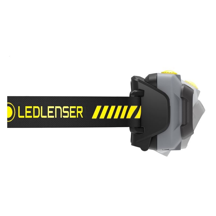 Ledlenser HF4R Work - dæmpbar, genopladelig LED-pandelampe, 1000 mAh, IP68, 500 lm, 35 h, sort