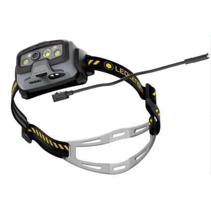 Ledlenser HF8R Work - LED dæmpbar genopladelig pandelampe LED/3700 mAh IP68 1600 lm 90 h sort