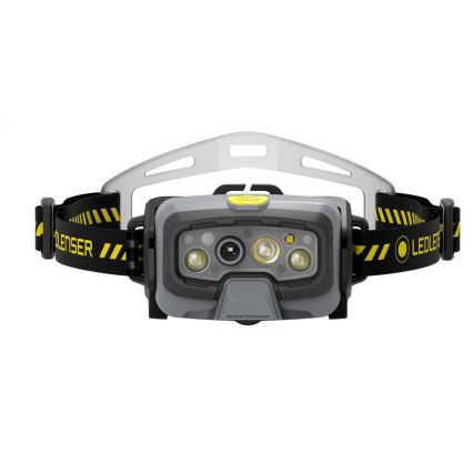 Ledlenser HF8R Work - LED dæmpbar genopladelig pandelampe LED/3700 mAh IP68 1600 lm 90 h sort