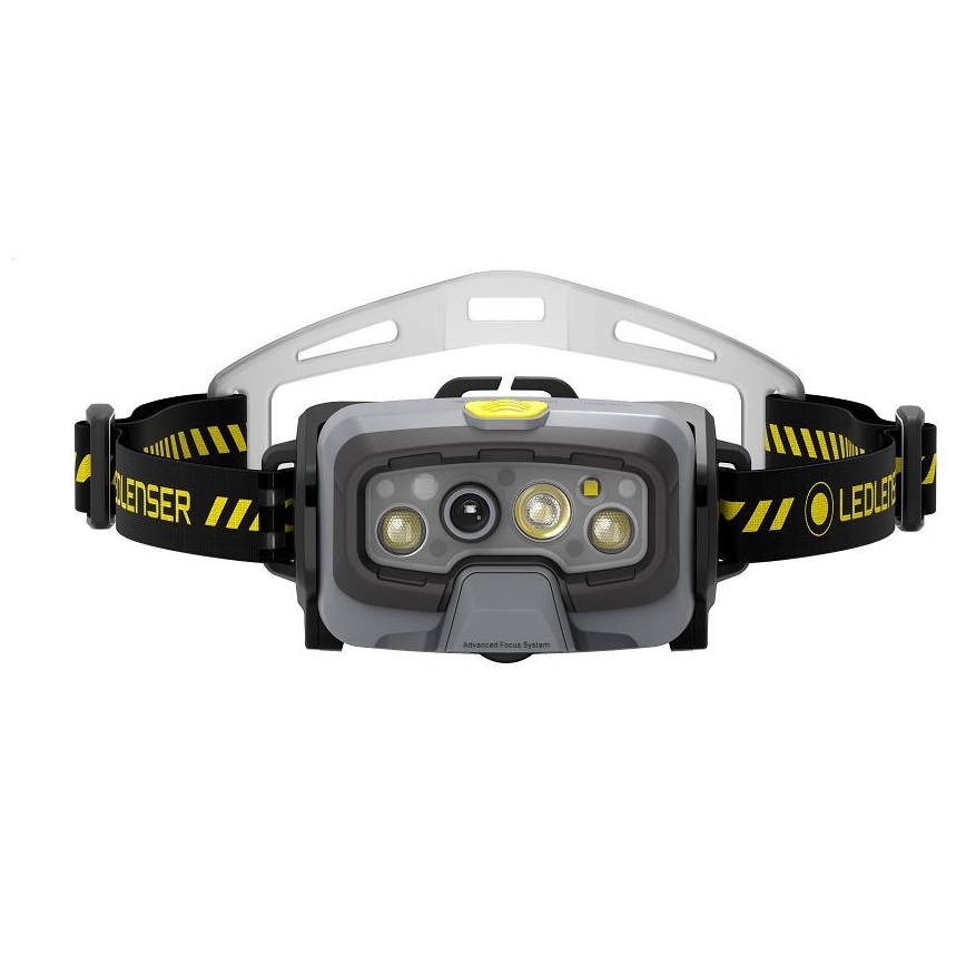 Ledlenser HF8R Work - LED dæmpbar genopladelig pandelampe LED/3700 mAh IP68 1600 lm 90 h sort