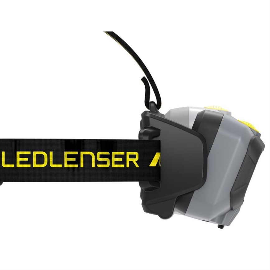 Ledlenser HF8R Work - LED dæmpbar genopladelig pandelampe LED/3700 mAh IP68 1600 lm 90 h sort