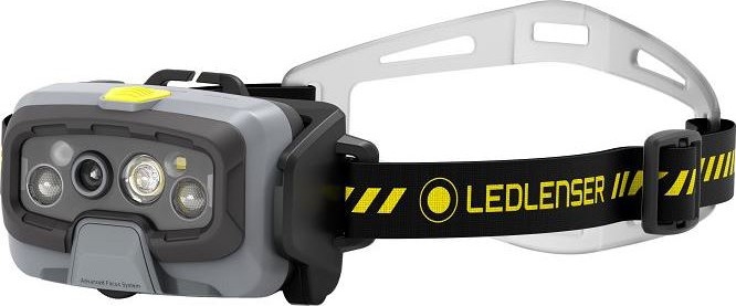 Ledlenser HF8R Work - LED dæmpbar genopladelig pandelampe LED/3700 mAh IP68 1600 lm 90 h sort