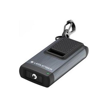 Ledlenser K4R GRAY - dæmpbar genopladelig LED-lommelygte / 180 mAh, IP2X, 120 lm