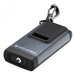 Ledlenser K4R GRAY - dæmpbar genopladelig LED-lommelygte / 180 mAh, IP2X, 120 lm