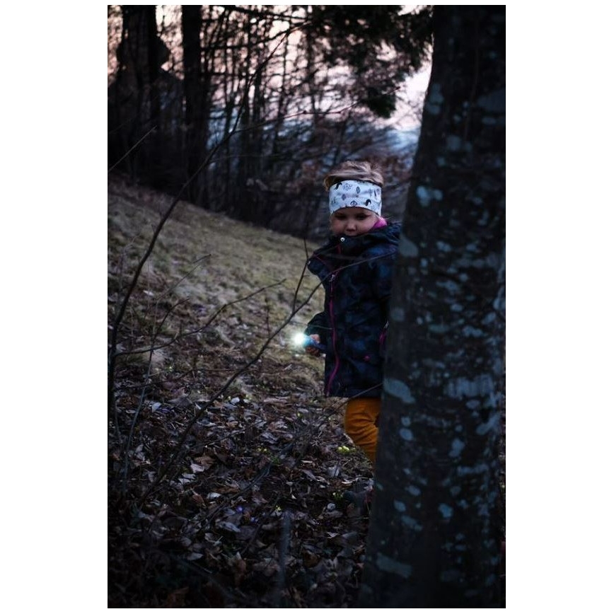 Ledlenser KIDBEAM4 RAINBOW - dæmpbar LED-lommelygte til børn LED/2xAAA IP44 lilla