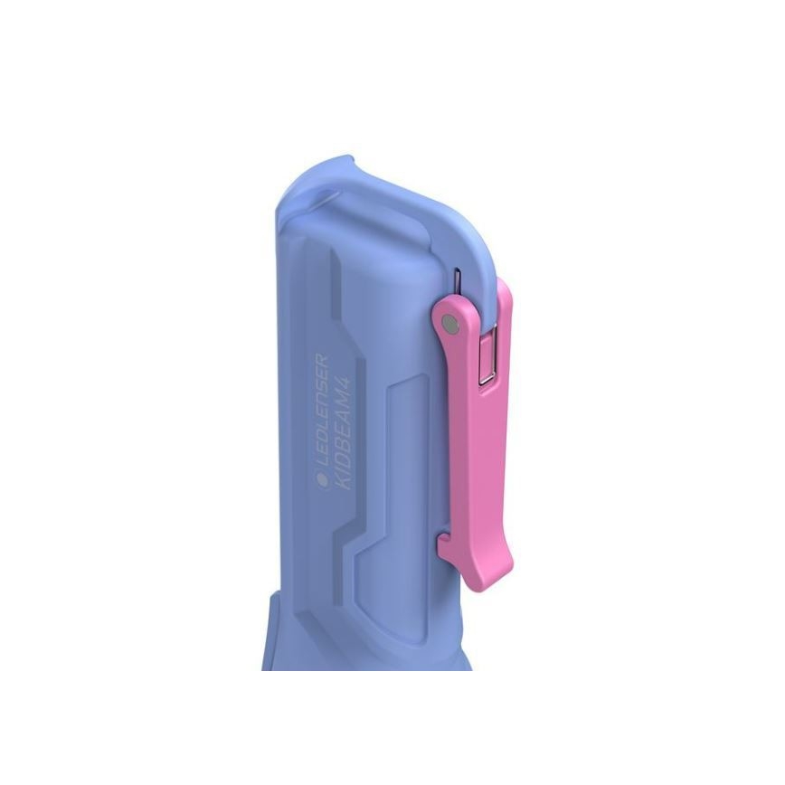 Ledlenser KIDBEAM4 RAINBOW - dæmpbar LED-lommelygte til børn LED/2xAAA IP44 lilla