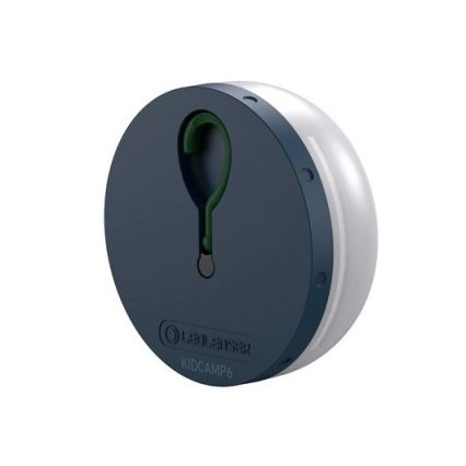 Ledlenser KIDCAMP6 DINO - LED dæmpbar bærbar lampe LED/3xAAA IP44 grøn